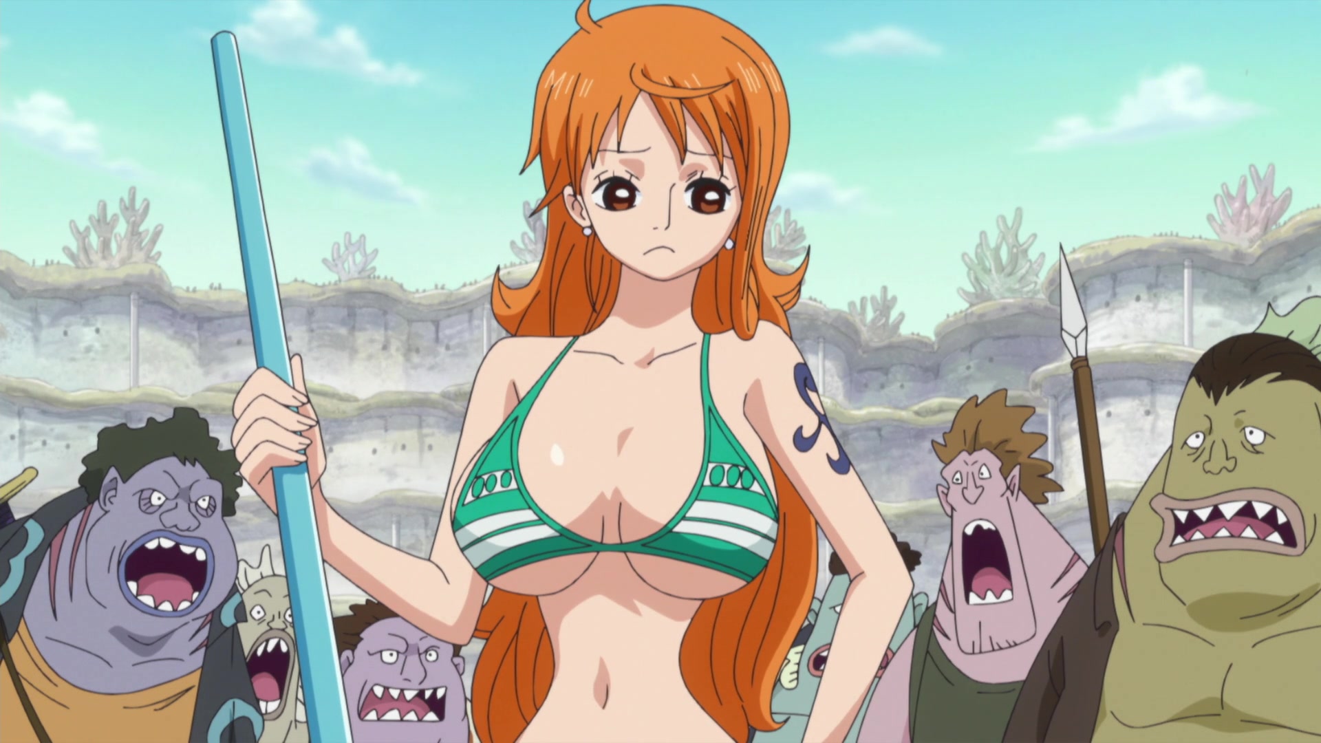 Luffy One Piece Hina Hentai