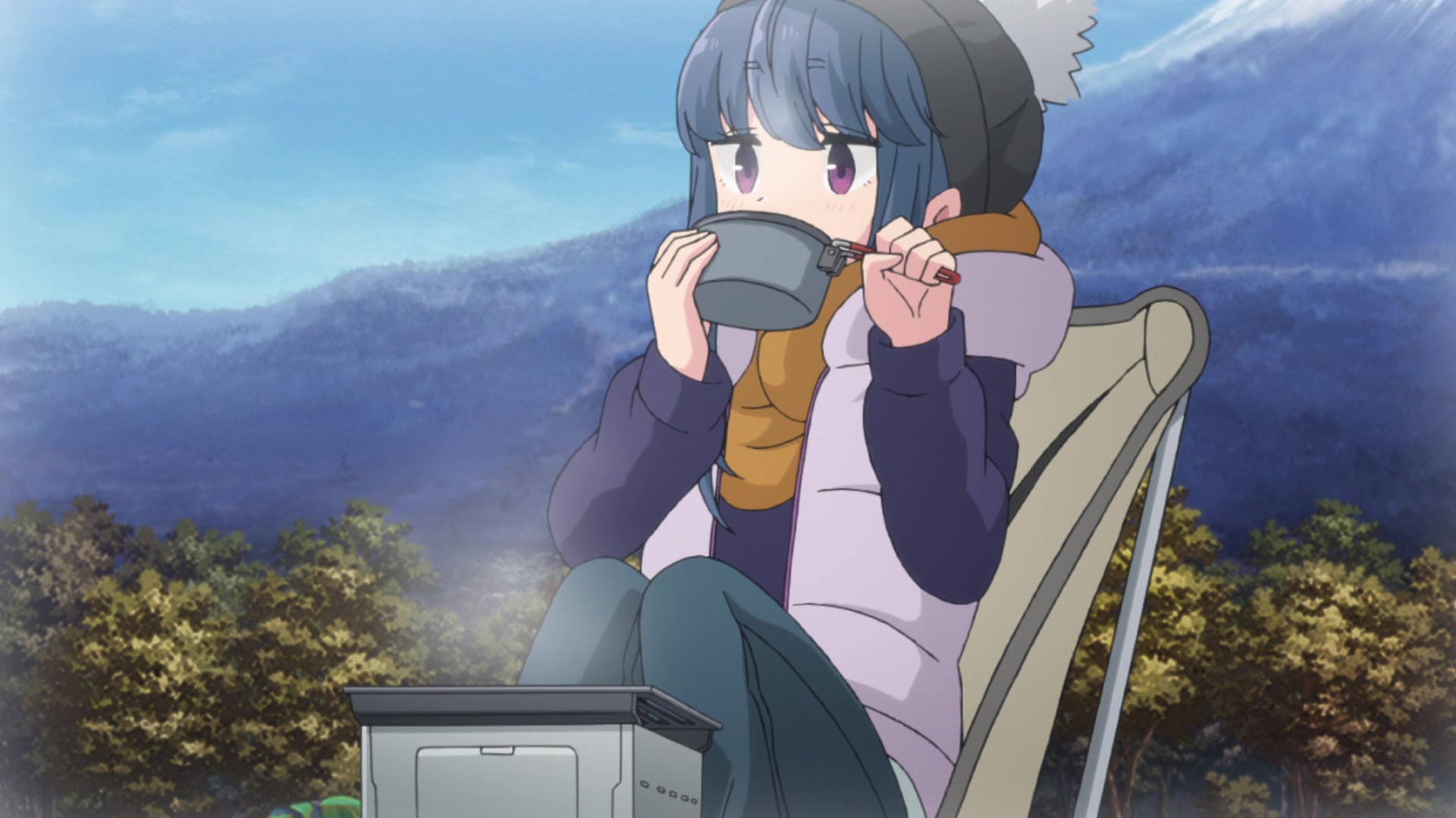 Laid-Back Camp Image | Fancaps