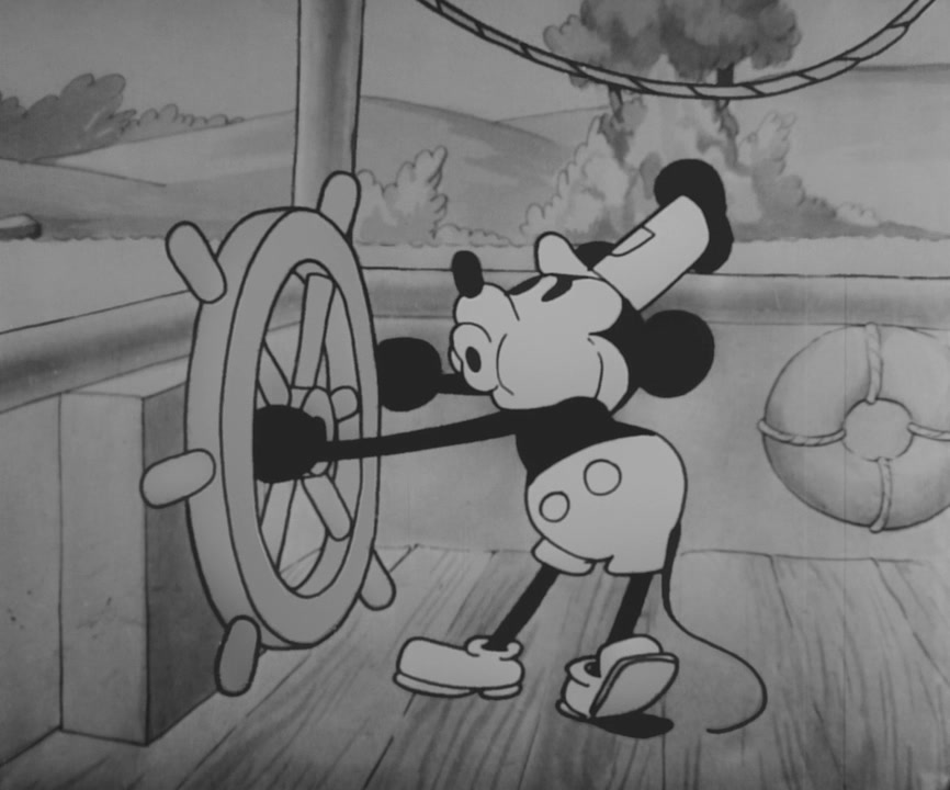 Steamboat Willie (1928) Screencap 