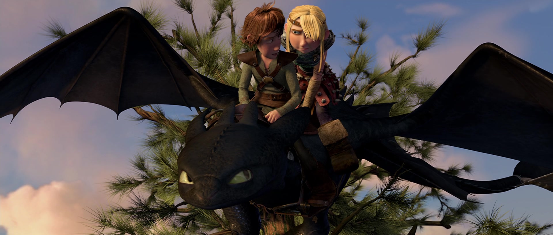 Как приручить дракона клипы. How to Train your Dragon (2010).