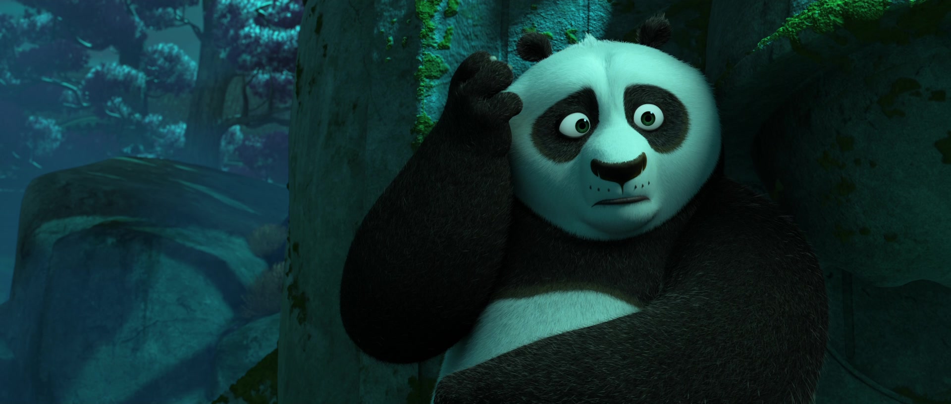 Кунфу панда на английском с субтитрами. Кунг-фу Панда 3 (2016). Кунг фу Панда стесняется. Цы кунг фу Панда 3 2016. Спокойствие и умиротворение кунфу Панда.