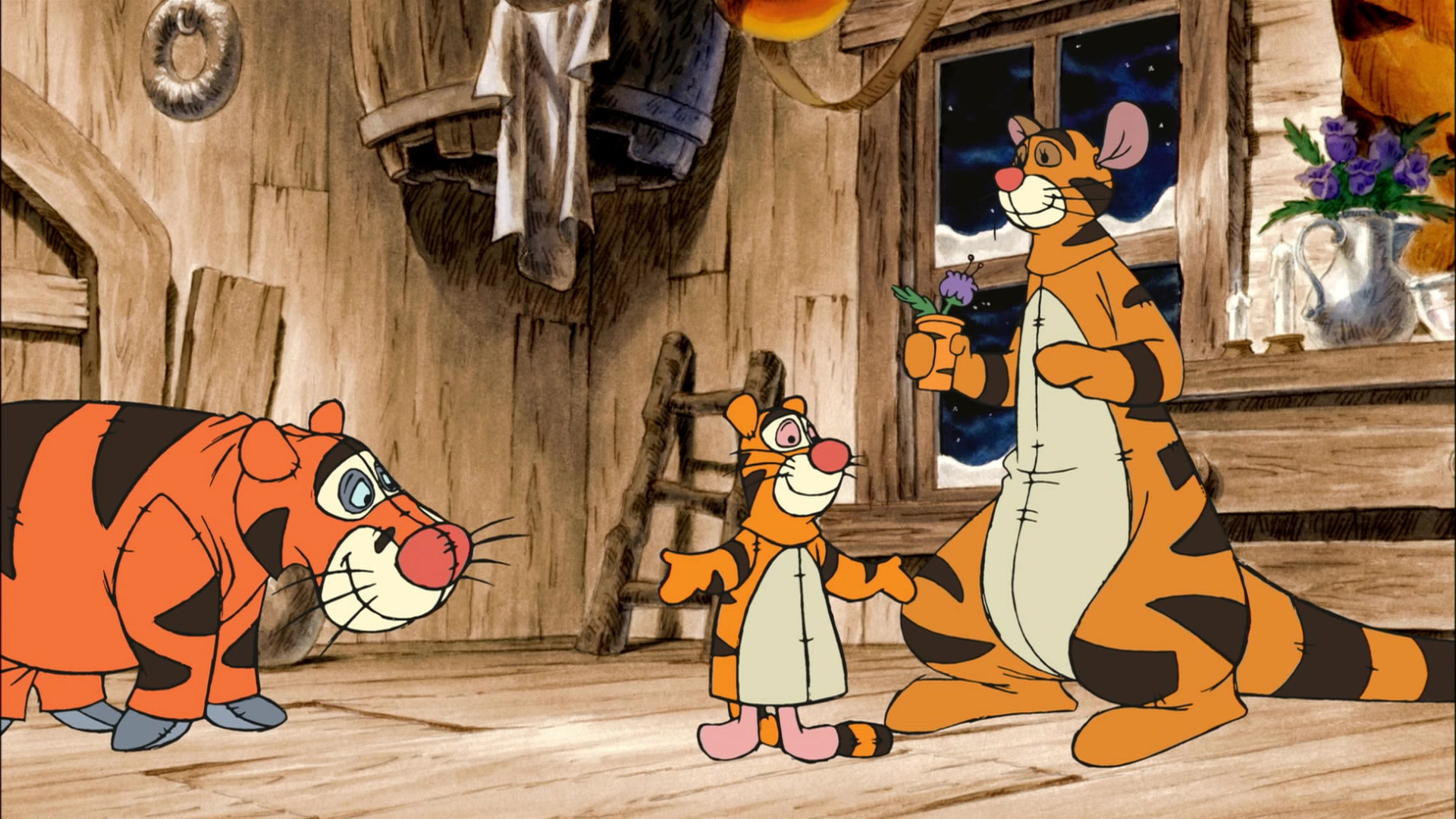 The Tigger Movie 2000 Animation Screencaps