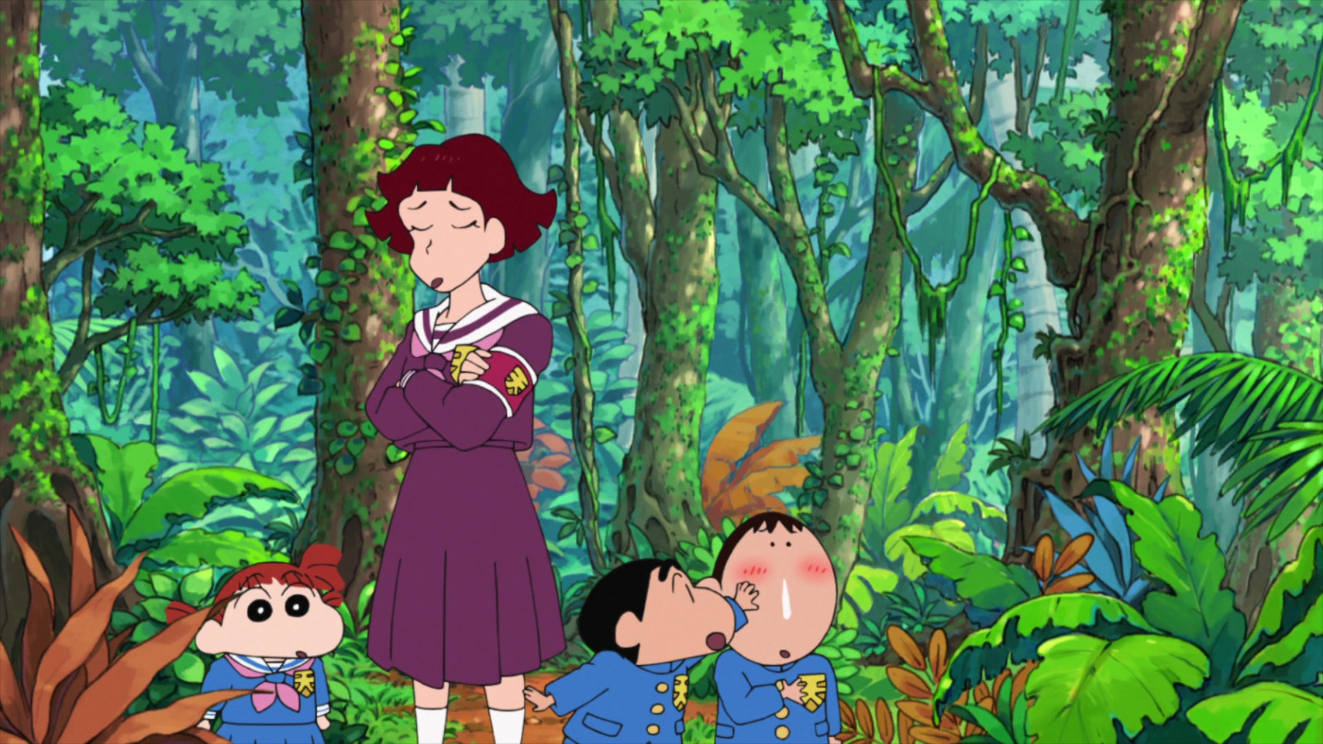 Crayon Shin-chan: Shrouded In Mystery! The Flowers Of Tenkasu Academy ...