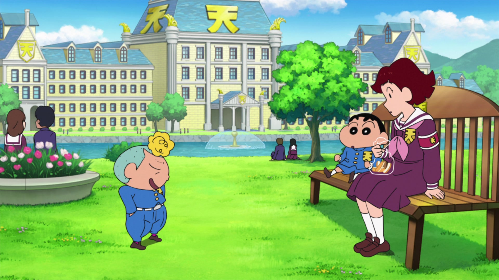 Crayon Shin-chan: Shrouded in Mystery! The Flowers of Tenkasu Academy ...