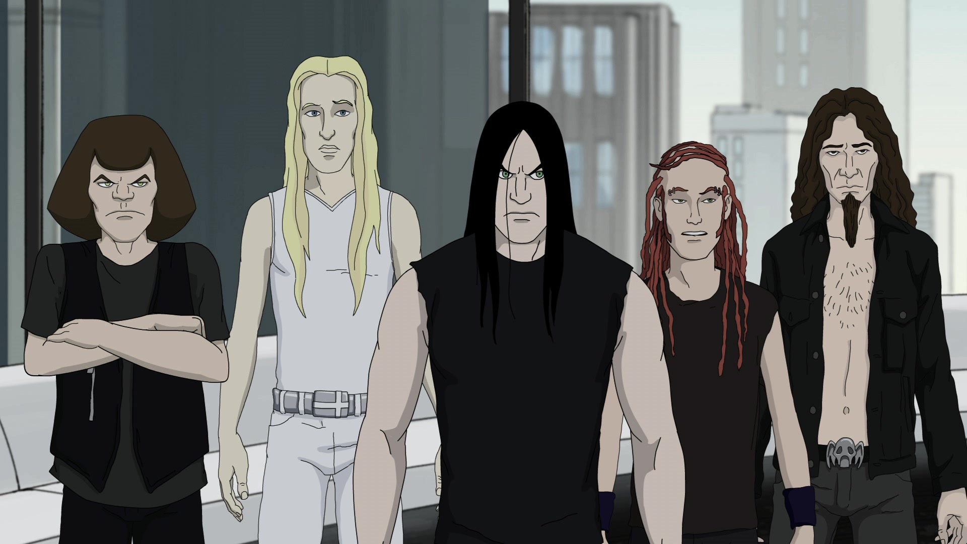 С кого рисовали dethklok